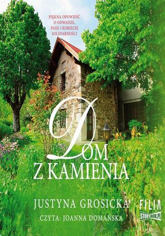 Dom z kamienia Justyna Grosicka - okadka audiobooks CD