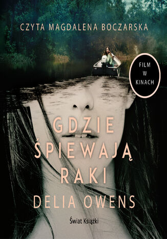 Gdzie śpiewają raki (wydanie filmowe) Delia Owens - okładka ebooka