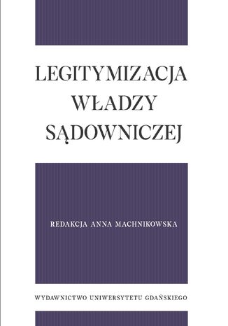 Legitymizacja wadzy sdowniczej Anna Machnikowska - okadka audiobooks CD