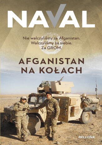 Afganistan na kołach Naval - okładka książki