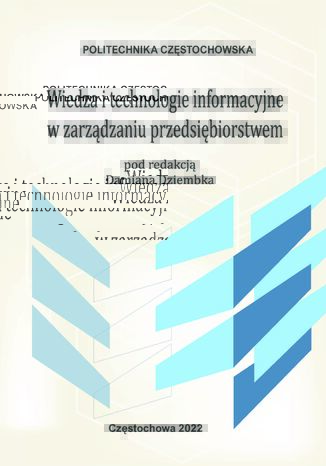 Okładka:Wiedza i technologie informacyjne w zarządzaniu przedsiębiorstwem 