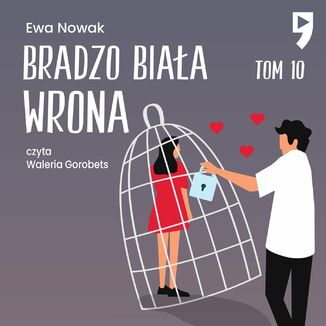 Okładka: Bardzo biała wrona. Tom 10