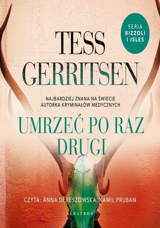 UMRZE PO RAZ DRUGI Tess Gerritsen - okadka audiobooks CD