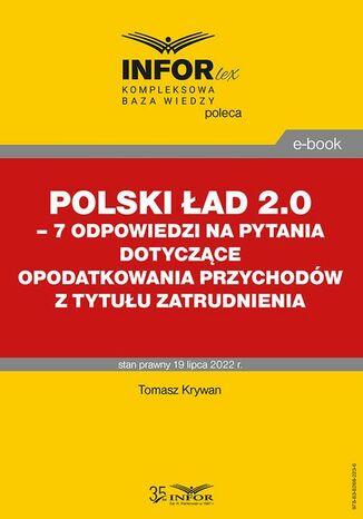 Polski ad 2.0  7 odpowiedzi na pytania dotyczce opodatkowania przychodw z tytuu zatrudnienia Tomasz Krywan - okadka ebooka