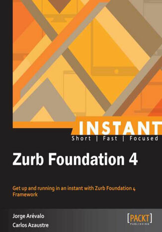 Instant Zurb Foundation 4 Carlos Azaustre - okładka książki