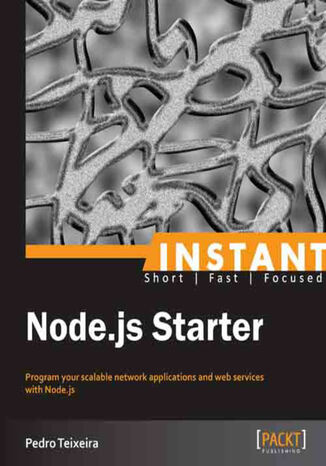 Instant Node.js Starter Pedro Teixeira - okładka audiobooka MP3