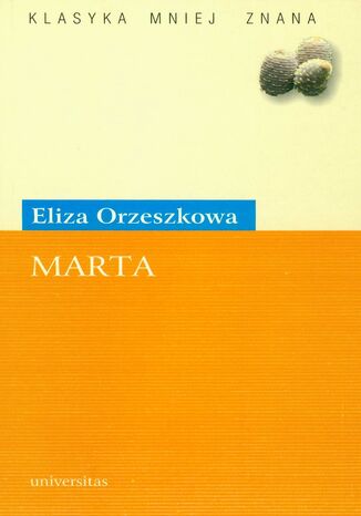 Marta Eliza Orzeszkowa - okadka audiobooks CD