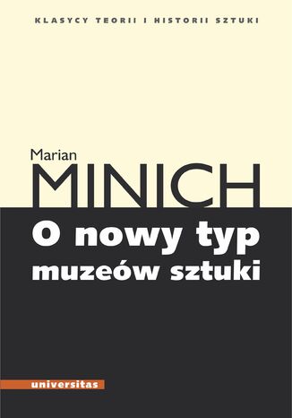 O nowy typ muzew sztuki Marian Minich - okadka audiobooka MP3