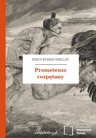 Prometeusz rozptany Percy Bysshe Shelley - okadka ebooka