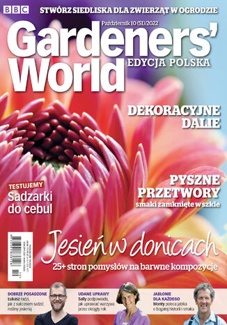 Okładka:Gardeners' World Edycja Polska. 10/2022 