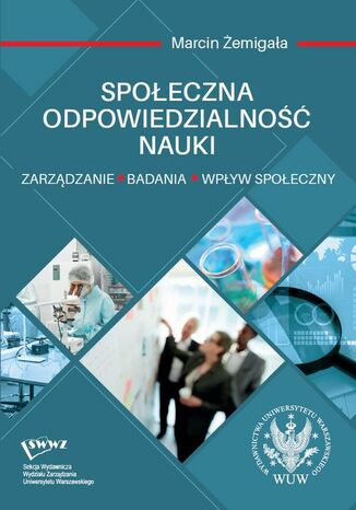 Społeczna odpowiedzialność nauki Marcin Żemigała - okładka audiobooks CD