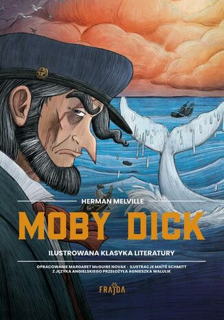 Moby Dick Herman Melville - okadka audiobooks CD