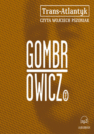 Trans-Atlantyk Witold Gombrowicz - okadka audiobooks CD