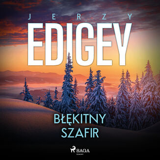 Błękitny szafir Jerzy Edigey - okładka audiobooka MP3