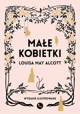 Małe kobietki wersja ilustrowana Louisa May Alcott - okładka ebooka