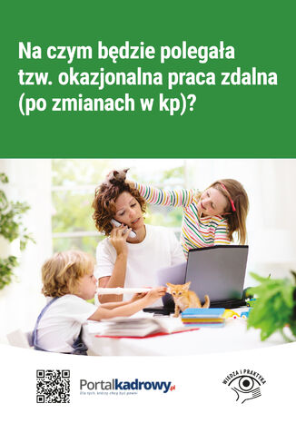 Na czym będzie polegała tzw. okazjonalna praca zdalna (po zmianach w KP)? Katarzyna Wrońska-Zblewska - okładka audiobooka MP3