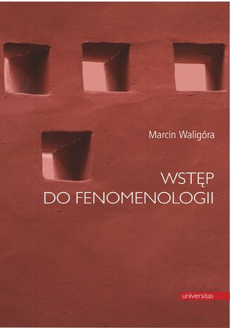 Wstp do fenomenologii Marcin Waligra - okadka ebooka
