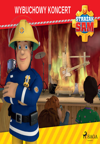 Strażak Sam - Wybuchowy koncert Mattel - okładka audiobooks CD