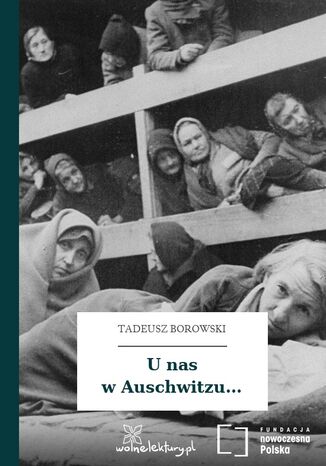 Okładka:U nas w Auschwitzu 