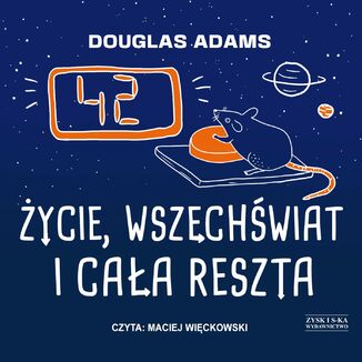 Życie, wszechświat i cała reszta Douglas Adams - okładka audiobooka MP3