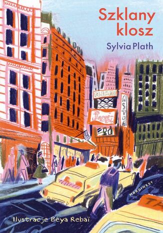 Szklany klosz (wydanie ilustrowane) Sylvia Plath - okładka ebooka