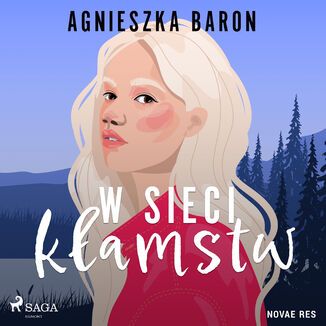 W sieci kamstw Agnieszka Baron - okadka audiobooka MP3