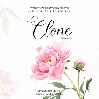 Clone Aleksandra Negrońska - okładka audiobooka MP3