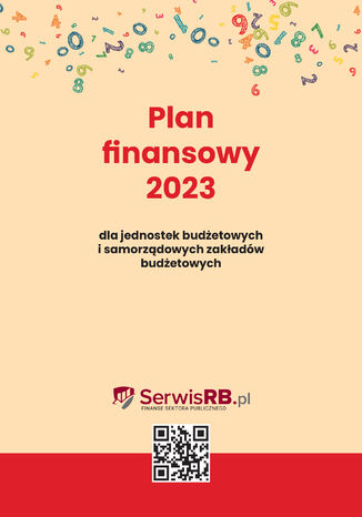 Okładka:Plan finansowy 2023 dla jednostek budżetowych i samorządowych zakładów budżetowych 