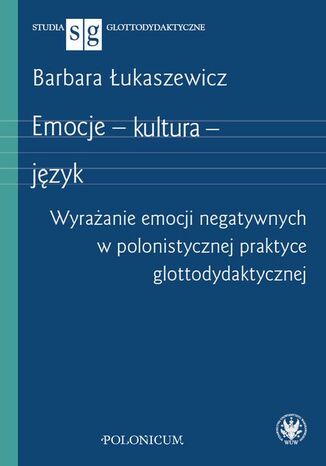 Emocje  kultura  jzyk Barbara ukaszewicz - okadka ebooka