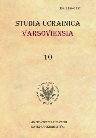 Studia Ucrainica Varsoviensia 2022/10