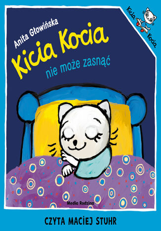 Kicia Kocia nie może zasnąć Anita Głowińska - okładka ebooka
