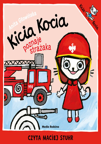 Kicia Kocia poznaje strażaka