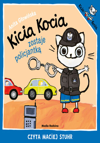 Kicia Kocia zostaje policjantką Anita Głowińska - okładka ebooka