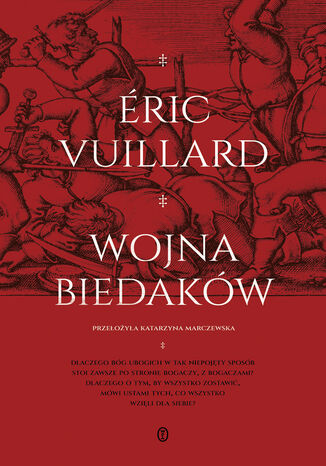 Wojna biedaków Éric Vuillard - okładka ebooka