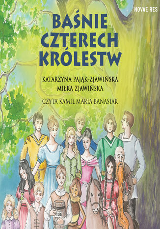 Banie czterech krlestw Katarzyna Pajk-Zjawiska, Mika Zjawiska - okadka audiobooks CD