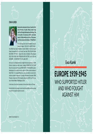 EUROPE 1939-1945 Who supported Hitler and who fought against him Ewa Kurek - okadka ebooka