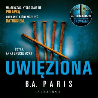 UWIĘZIONA B.A. Paris - okładka audiobooka MP3