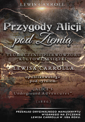 Przygody Alicji pod Ziemią Lewis Carroll - okładka ebooka