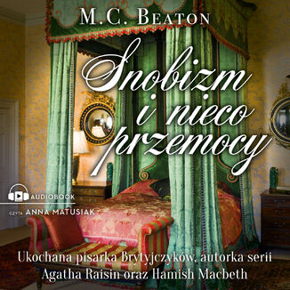 Snobizm i nieco przemocy M.C. Beaton - okładka audiobooka MP3