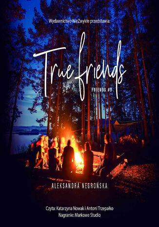 True Friends Aleksandra Negrońska - okładka audiobooks CD