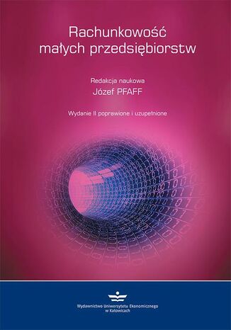 Rachunkowość małych przedsiębiorstw Józef Pfaff - okładka audiobooks CD