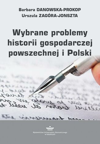 Okładka:Wybrane problemy historii gospodarczej powszechnej i Polski 