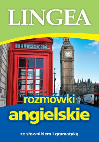 Rozmówki angielskie ze słownikiem i gramatyką Lingea - okładka książki