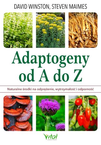 Okładka:Adaptogeny od A do Z 