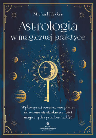 Astrologia w magicznej praktyce Michael Herkes - okadka ebooka
