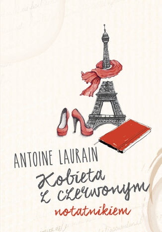 Kobieta z czerwonym notatnikiem Antoine Laurain - okadka audiobooks CD