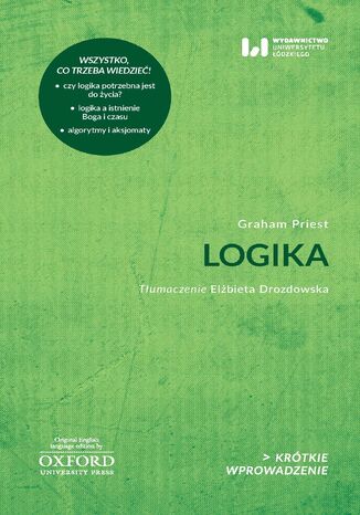 Okładka:Logika. Krótkie Wprowadzenie 36 