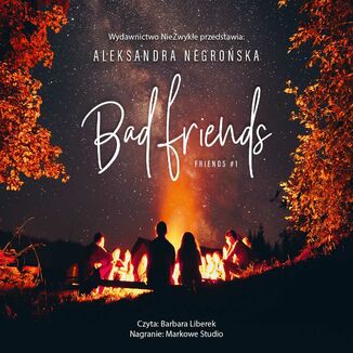 Bad Friends Aleksandra Negrońska - okładka audiobooka MP3
