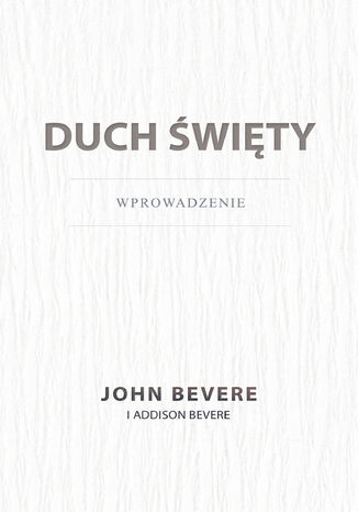 Duch wity John Bevere - okadka audiobooka MP3