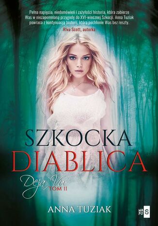 Deja Vu 2. Szkocka diablica Anna Tuziak - okładka audiobooka MP3